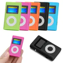 Мини MP3-плеер с ЖК-экраном 32 ГБ Micro SD TF карта mp3-плеер с кнопкой пластиковый портативный мини mp3-плеер 4,7 дюйма