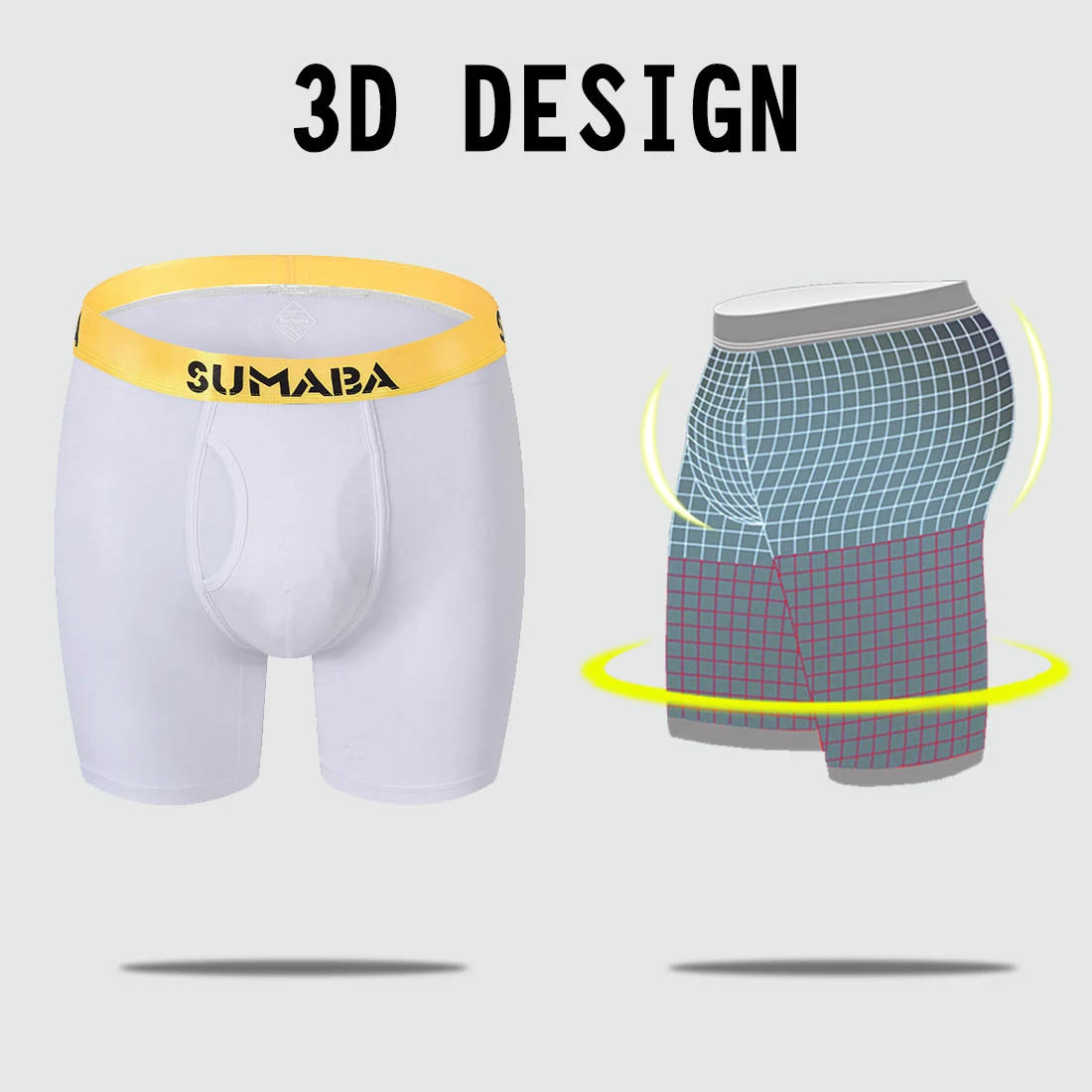 2021 New Arrival Men Comfortable Underpants Fashion Extra High Quality Bamboo Breathable Boxer Shorts Male