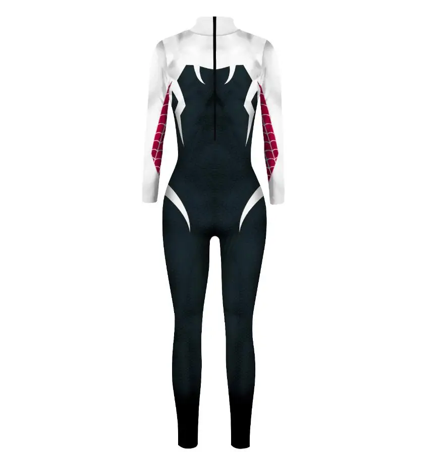 Daliclown Halloween Women Leotard Costume Sexy Female Anime Cosplay Super Hero Fancy Outfits Jumpsuits -Zentai shop online