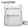 Small Soft Bag Casual Women Bag Purse Wash White Leather Shoulder Bag Handbag Adjustable Women Pocket Bag Ladies Messenger Bag ► Photo 1/6