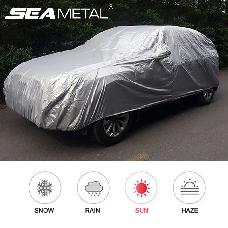 wees gegroet wimper was Auto Cover Outdoor Bescherming Volledige Auto Dekt Regenhoes Waterdichte  Zonnescherm Stofdicht Exterieur Cover Voor Hatchback Sedan Suv|Auto  beschermhoezen| - AliExpress