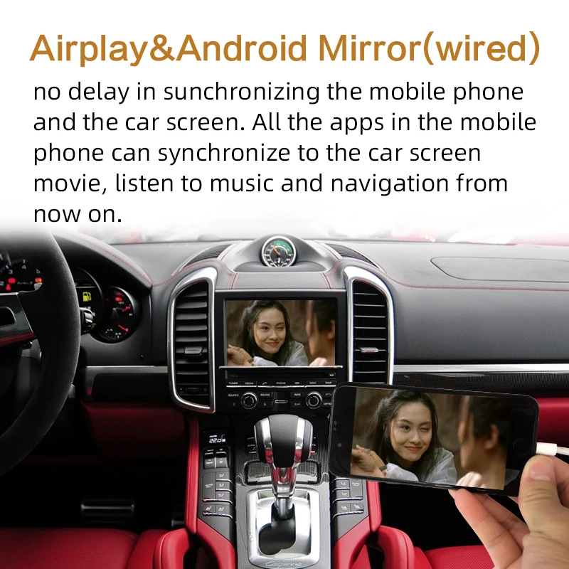Sinairyu wifi PCM3.1 беспроводной Apple CarPlay для Porsche Cayenne Macan Cayman Panamera Boxster 911 Android/iOS зеркальное отображение/Авто
