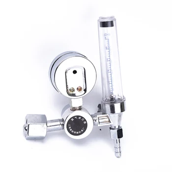 

Hot 0-25Mpa Argon Regulator CO2 Mig Tig Flow Meter Gas Regulators Flowmeter Welding Weld Gauge Pressure Reducer