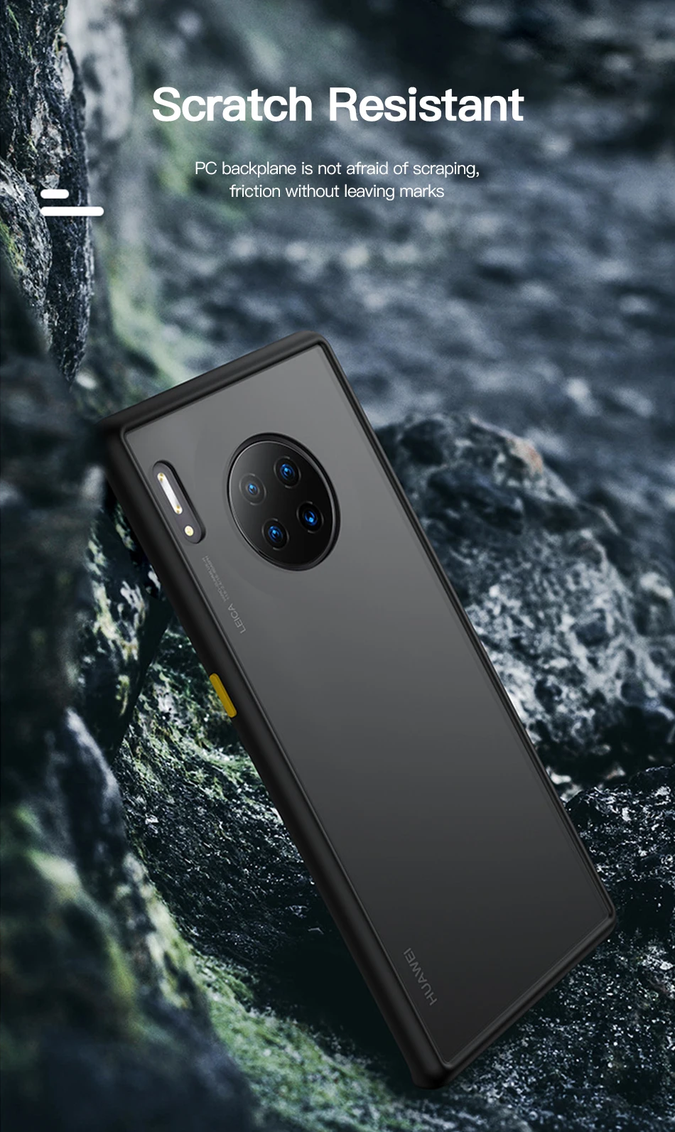 Benks Back Cover For Huawei Mate 30 Pro Case Hard PC Soft TPU 1.5mm Ultra Thin Shockproof Silicone Full Protective Cases Coque (6)