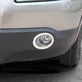 

Car styling ABS chrome front and rear fog light lamp cover trim for Nissan Qashqai 2008-2015