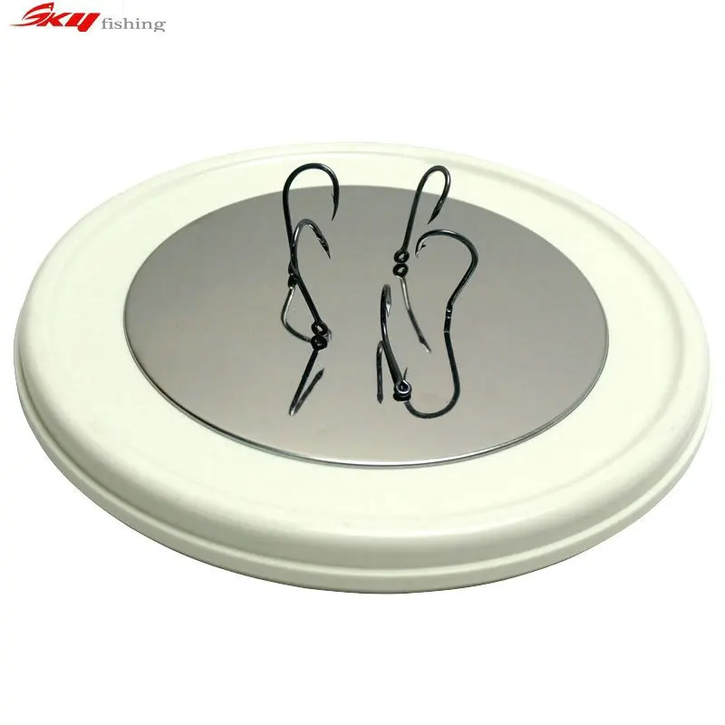 

High Grade Wiredrawing Plate Double-Sided Magnetic Disk Bait Pulling Disc Strong Magnetic Athletic All-Magnetic gua er pan Stain