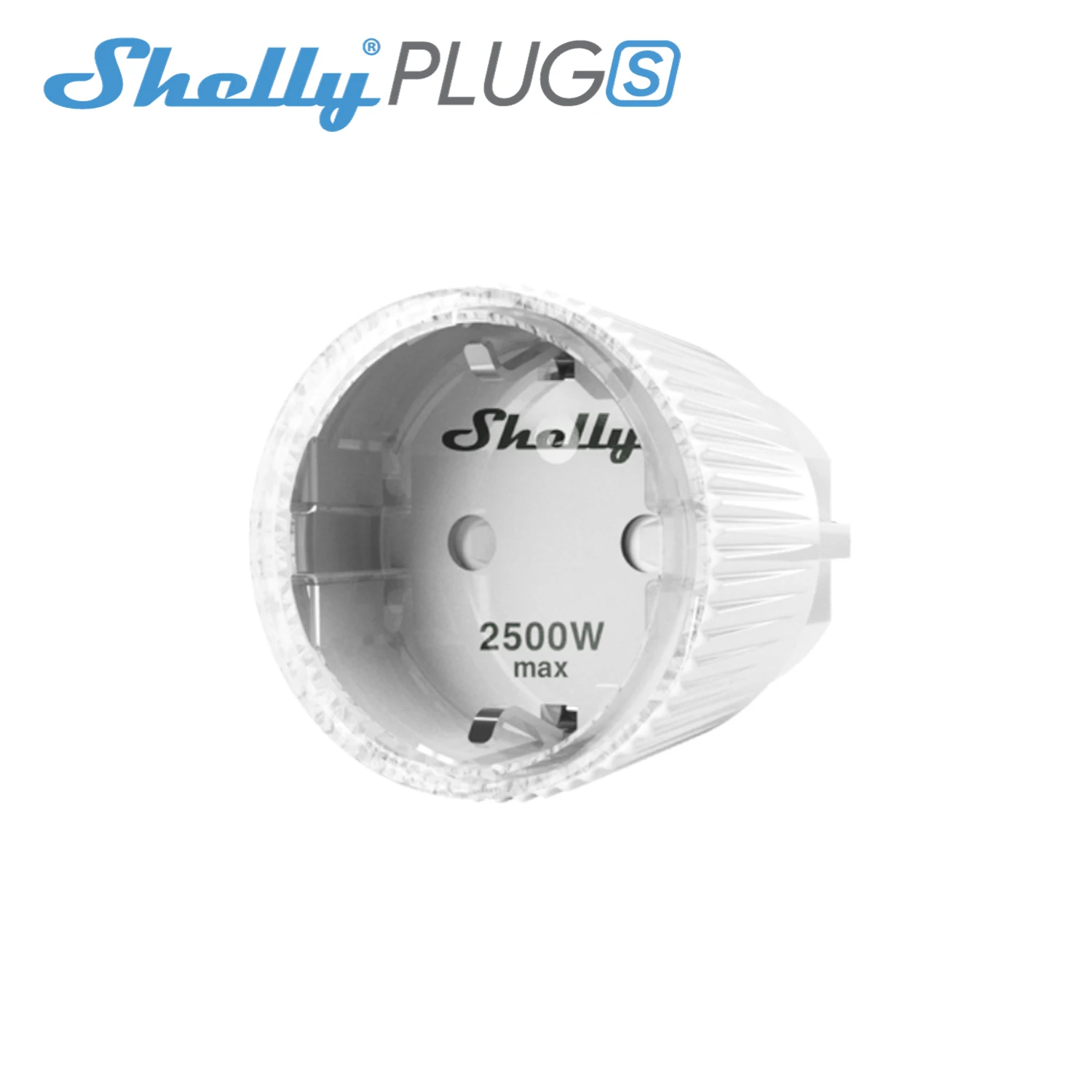 Enchufe Portátil Inteligente Shelly Plug S Plus 12A 2500W WiFi/BT