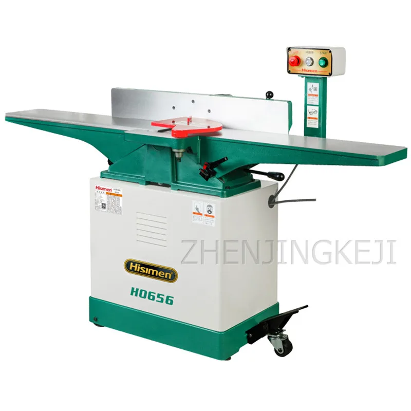 

8 Inches Electric Planer 220V/2200W Large Wood Equipment Planing Straight Knife Semi Circle Spiral Knife Woodworking Tools