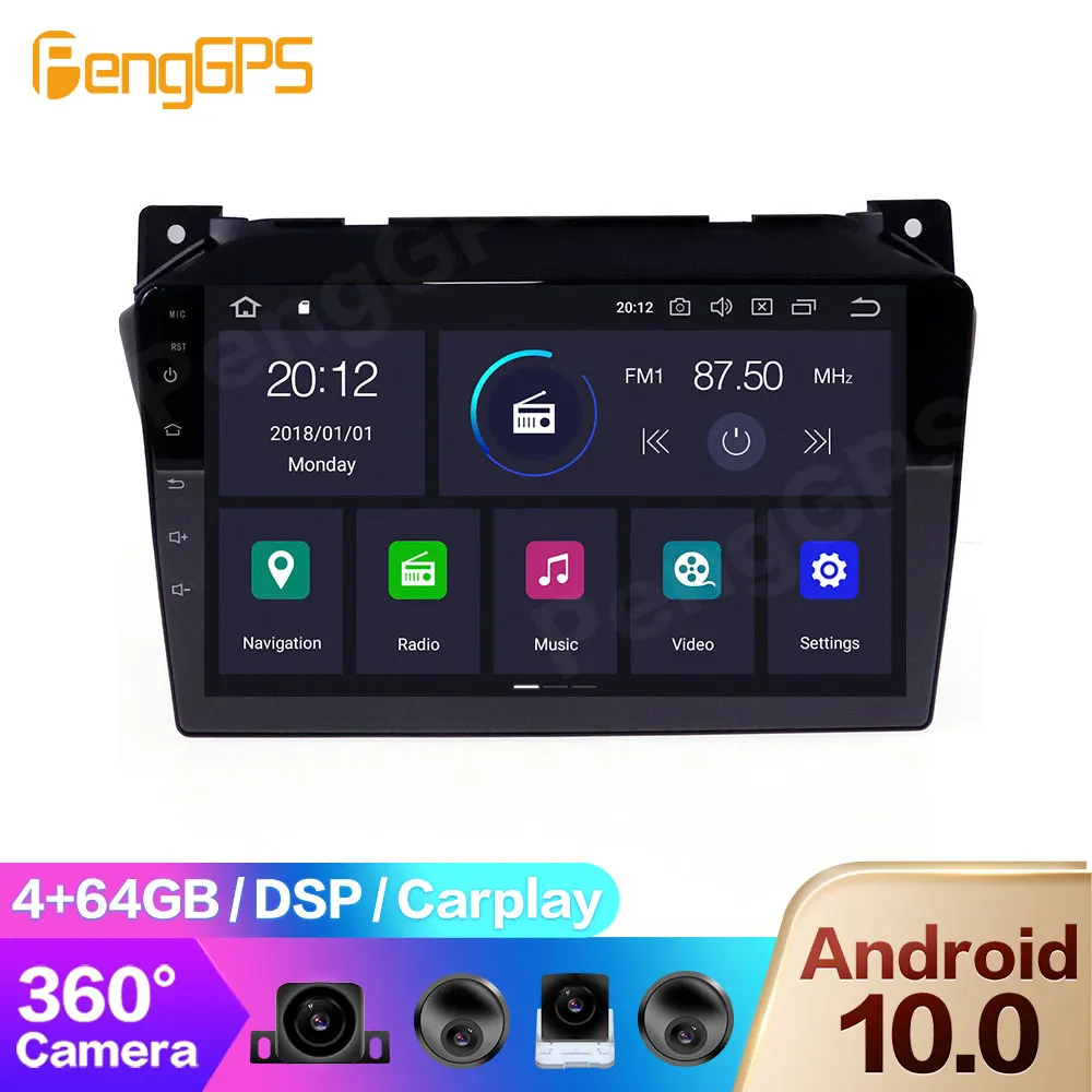 DVD плеер для Suzuki Ertiga 2018 2019 Android 10 0 Мультимедиа стерео радио GPS навигация Carplay DSP