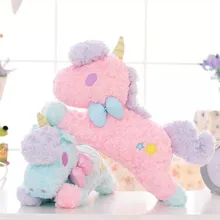 55 см Милый Плюшевый единорог Тканевая обложка коробка бумажный контейнер держатель для хранения салфеток домашний Декор Рождественский подарок на год для ребенка