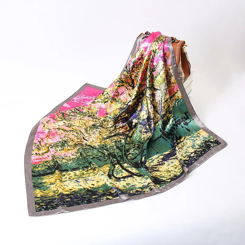 Рисунок 4 - Новинка 2020 женский Шелковый квадратный