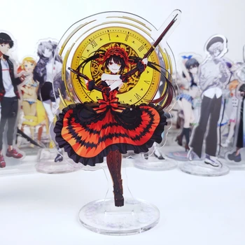 

Japan Anime DATE A LIVE Shisaki mad 3 Cosplay Double Side Acrylic Stand Figure Model Plate Desk Decor