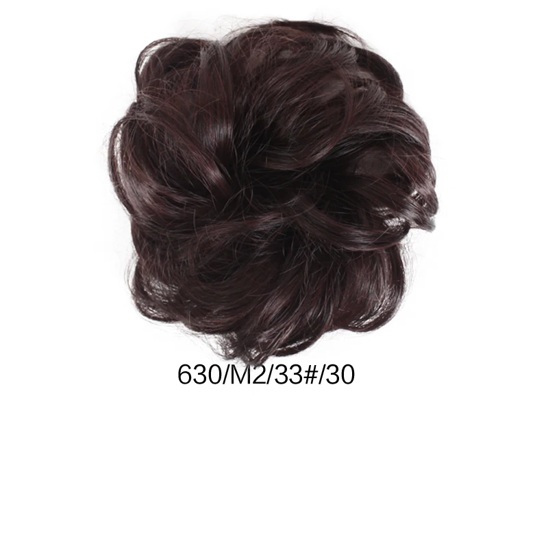J Кудрявые грязные пучки волос кусок скручивание Updo покрытие волосы для наращивания настоящие как человеческие - Цвет: J