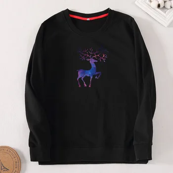 

Fashion 2020 new ladies round neck cotton long-sleeved sweater women's plus size casual sweater