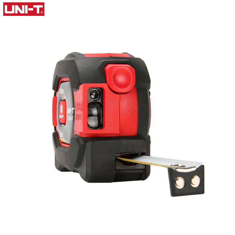 UNI-T Laser Measuring Tape Measure 40M Digital Distance Meter Rangefinder Retractable 5m Laser Ruler Trena a laser Professional UNI-T Laser Measuring Tape Measure 40M Digital Distance Meter Rangefinder Retractable 5m Laser Ruler Trena a laser Professional