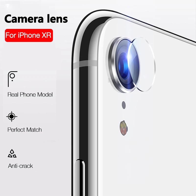 Закаленное стекло для задней камеры 2 шт. Защитная пленка экрана iphone Xr x r