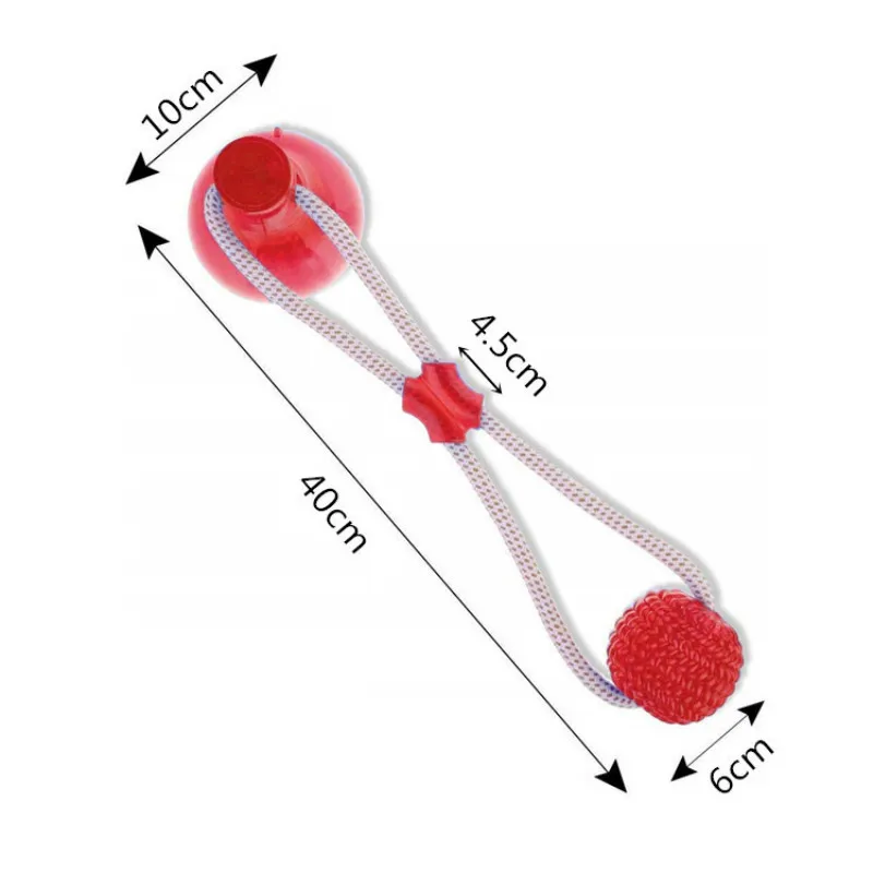 Игрушки для домашних животных с присоской игрушка собак мячом из