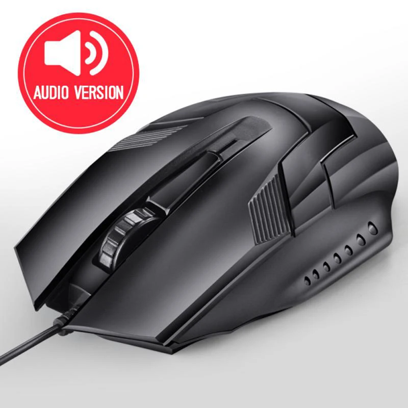Uverbon Wired Mouse Sound/Silent Keys Universal Compatible for Gaming Business Office PC USB Cable | Компьютеры и офис