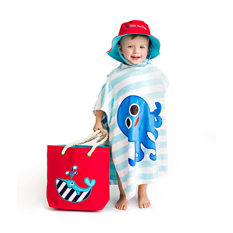 

Canada flapjackkids Double-Sided Handbag Beach Travel chu xing bao Children Tutorial Handbag