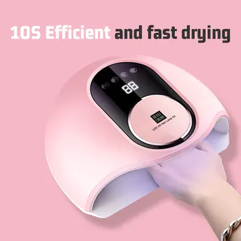 

168W LED Lamp Dryer For Nails Gel Polish UV Nail Lmap With 42 Pcs LED Light UV LED Lamp Nails Dryer For Manicure Gel Lamp
