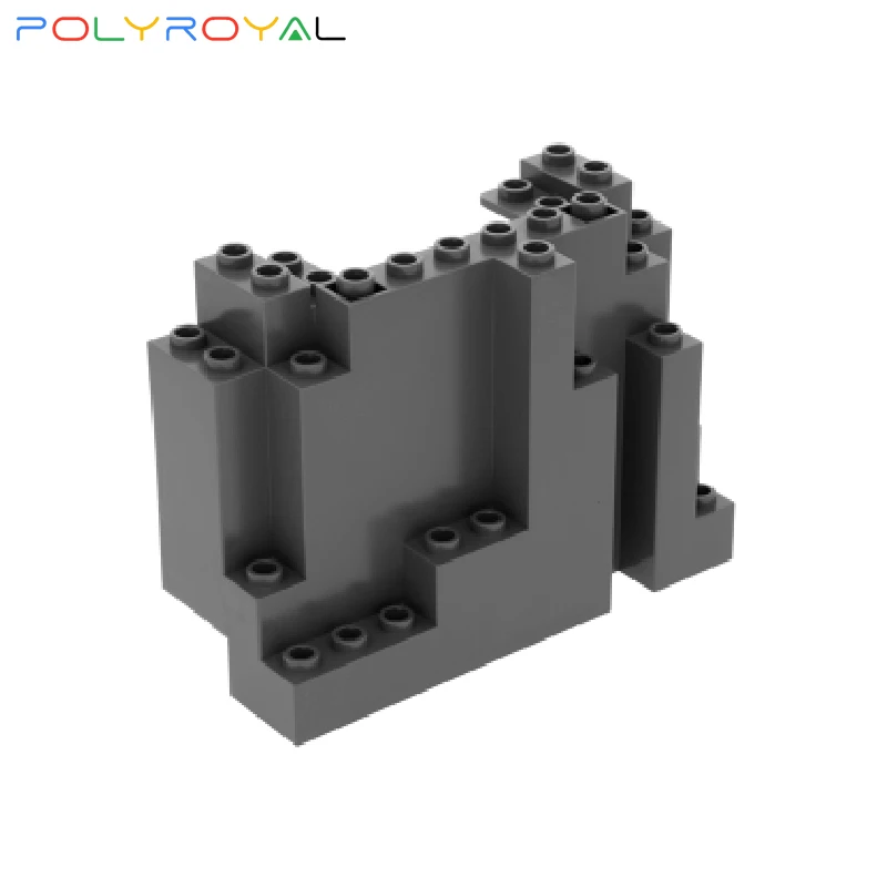 Building Blocks Parts 4X10X6 City Wall Brick Rock 1 Pcs Moc Compatibile Con Marchi Giocattoli Per Bambini 6082