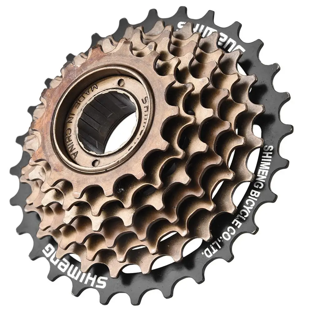 

Mountain Road Bike Freewheel Cog Sprocket Flywheel Metal Thread Sprocket Bike Parts Accessories Without Noise