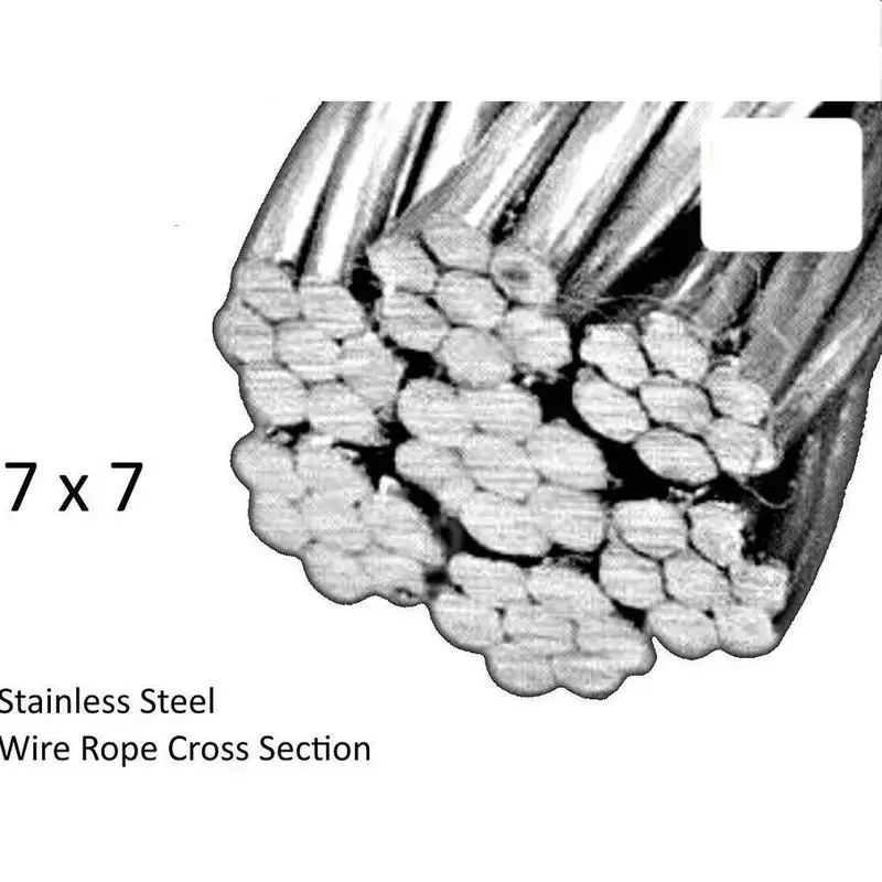 7x7 7x19 1X19 Estrutura, HQ, 3mm