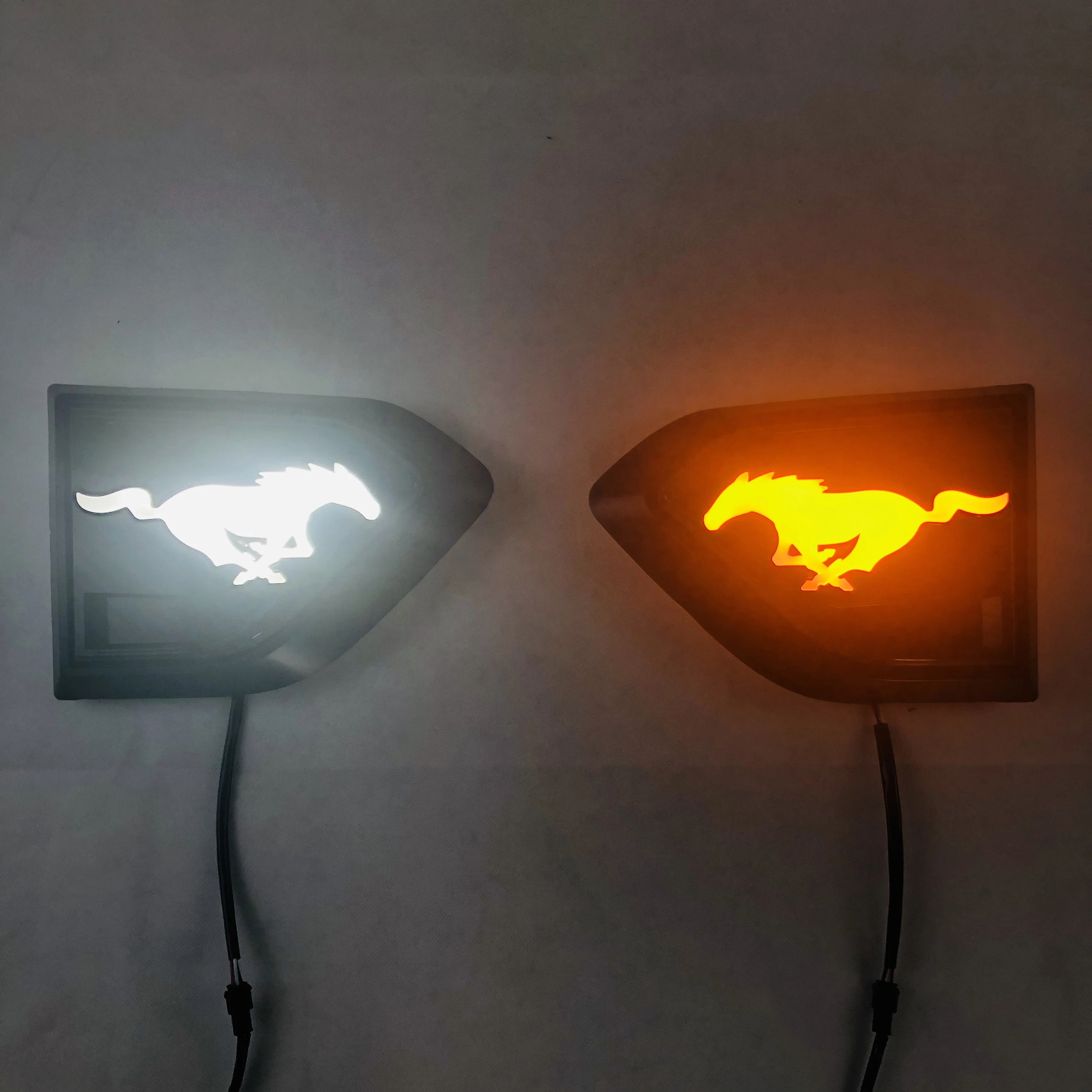 LED DRL Side Marker Signal Lights Marker Lamp Lens for Ford Ranger daylight