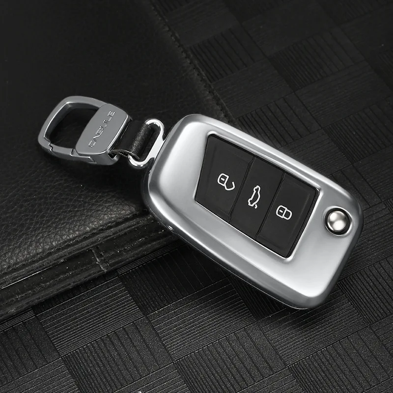 Car Aluminium Alloy Key Cover Key Case For Volkswagen VW Golf 7 Seat