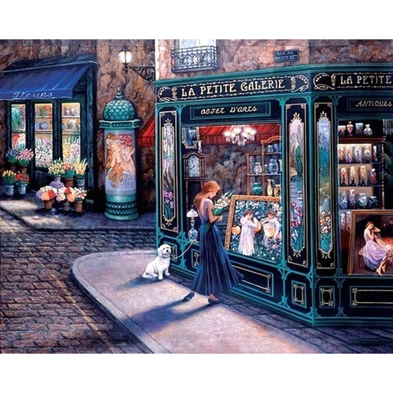 

Pictures By Number Girl with frame Oil Paints Drawing For Adults Coloring Paintings By Number Home Wall Art Decortion DIY Gift