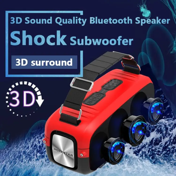 HOPESTAR High power Portable speaker Bluetooth 55W