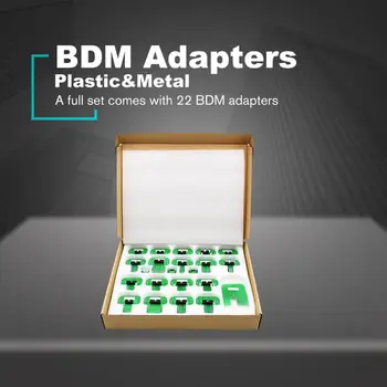 

For KTAG KESS KTM BDM Adapters Trasdata Chip Adjustment Adapter BDM Frame ECU RAMP Adaptor Full Set of 22 BDM Adapter Holders