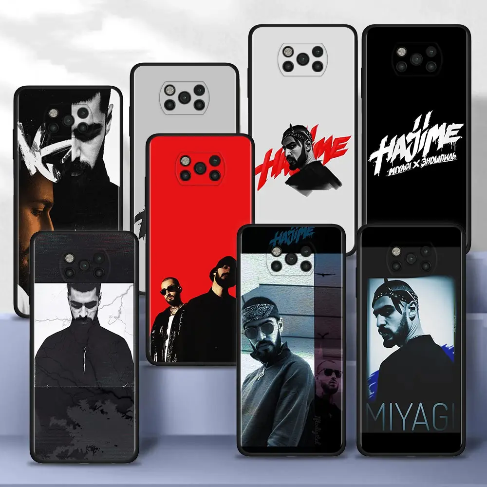 Чехол для телефона хаджим Мияги Энди панда Xiaomi Poco X3 Pro M3 F3 GT NFC F1 Mi 11 Note 10 Lite 9T