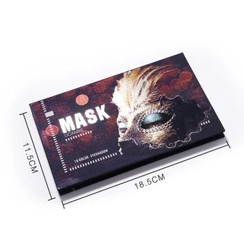 

1pc Eyeshadow Palette Shimmer Matte Eye Shadow Palette Makeup Palette Glitter Pigmented Long Lasting Maquiagem 18 Colors MKXJ