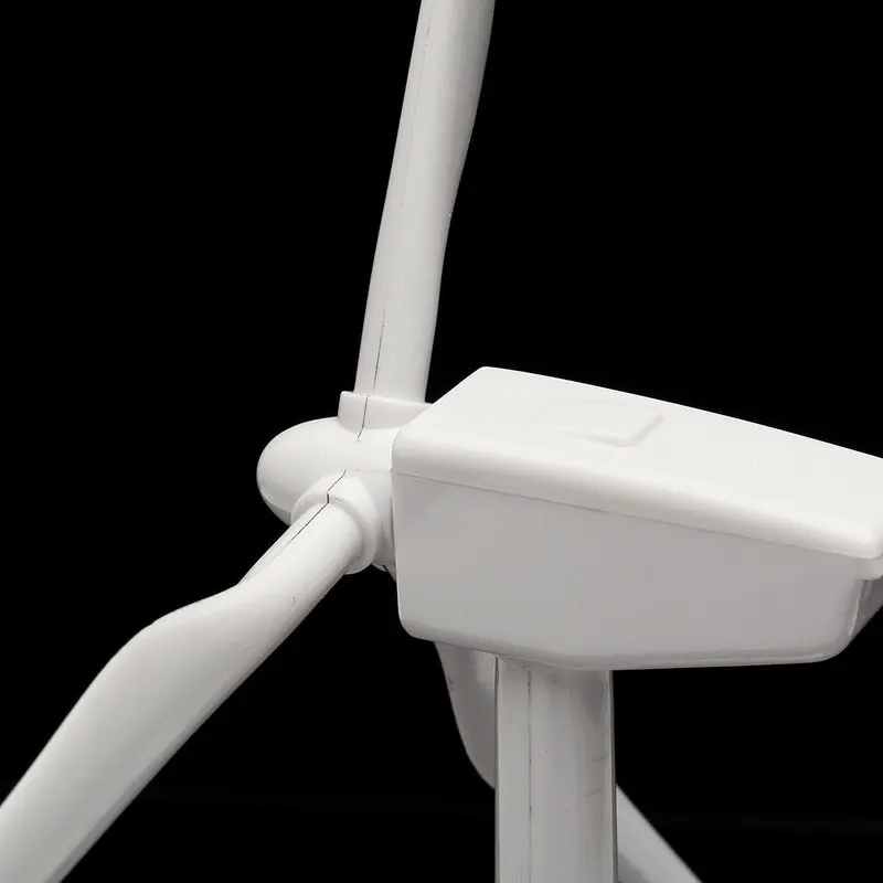 Solar Wind Generator Model and Exhibition Stand Windmill Educational Assembly Kit Desktop Decoration 1pcs Solar Wind Generator