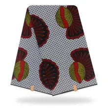 Новинка хлопок оригинальная Настоящая Африканская ткань с восковой печатью ткань высокое качество Анкара ткань воск для ткани Африканский принт восковая ткань