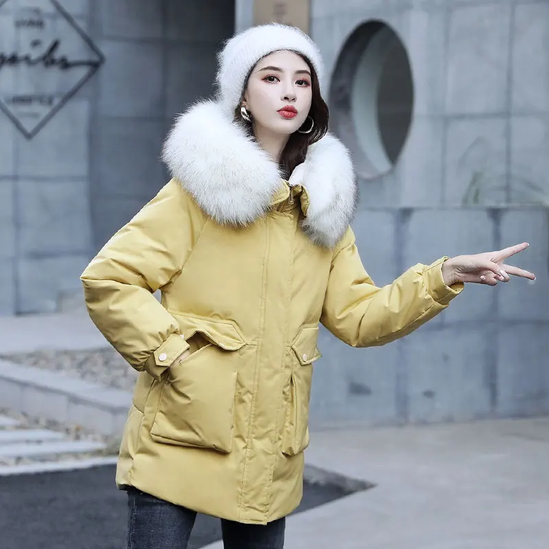 

Pike Cotton Coat Female Short Coltsfoot 2019 New Style Korean-style down Feather Cotton-padded Clothes Thick Cotton-padded Jacke