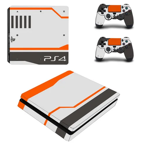 Синяя Ограниченная серия PS4 тонкая кожа Наклейка для playstation 4 консоли и контроллера PS4 Slim Skins - Цвет: P4SQB0370