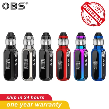 

Original OBS Cube 80W VW Kit Built in 3000mAh battery 2ml/4ml Electronic Cigarettes vape mod kit