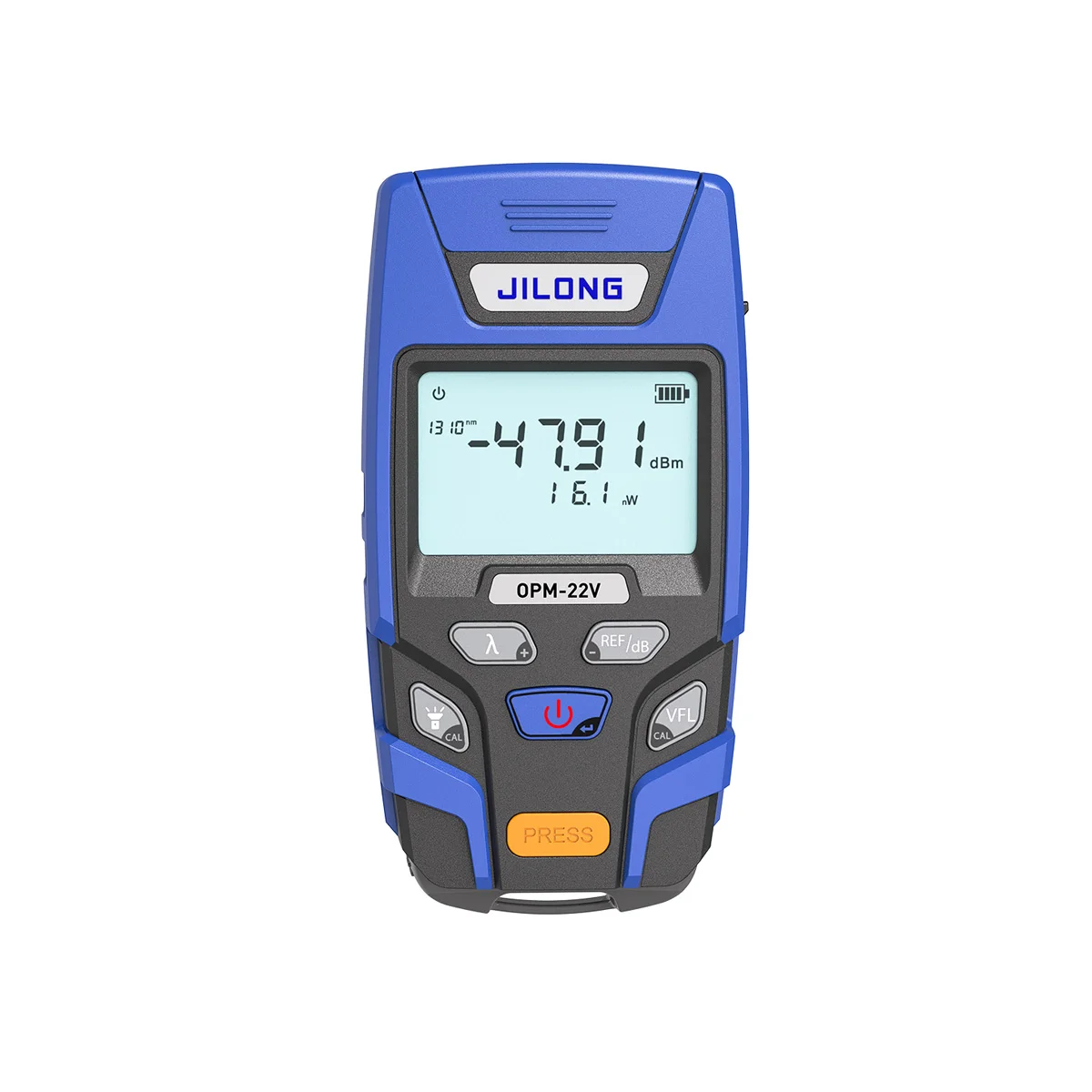 JILONG-Mini Optical Power Meter, OPM22, 22V