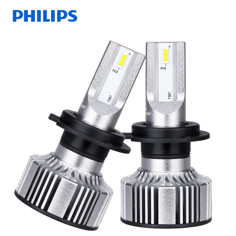 Ampoules de voiture H7 LED Sunshine 1Grenoble 2UE2X2, Philips Ultinon  Essential NipLED, 6500K mn, blanc, accessoires durables, lot de 2 -  AliExpress