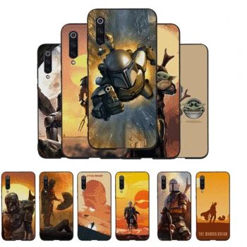 

Silicone Phone Case for Xiaomi Redmi Mi 9T 10 A3 Pro A3 9 Lite CC9E Mix 2S Max 3 Note 10 Cover The Mandalorian tv show