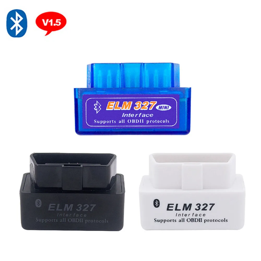 V1.5 ELM327 Bluetooth OBD2 автомобильный сканер для диагностики инструменты для VW BMW Audi Ford Mercedes Benz Kia Peugeot Honda Skoda OBDII сканер