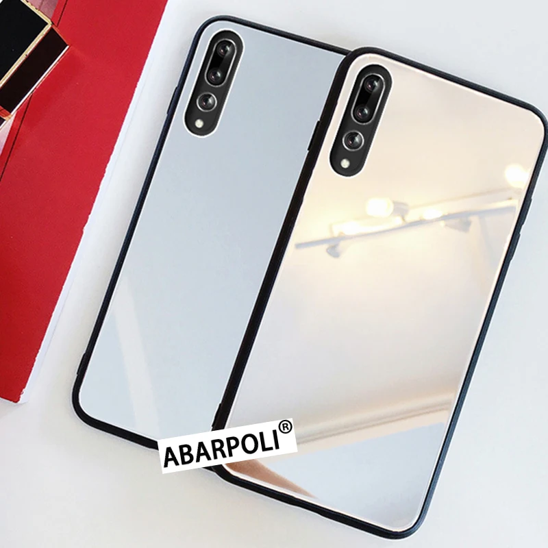 Мягкий зеркальный чехол для huawei Y9 P20 P30 Lite Pro Plus P Smart mate 20 30 Lite mate 10 Lite чехол для Honor 9x Pro