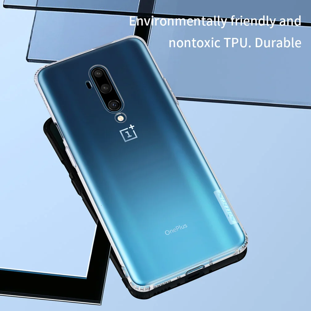 Для Oneplus 7T Pro чехол Nillkin Nature TPU чехол прозрачный мягкий кремний противоударный задний Чехол для Oneplus 7T корпус Чехол