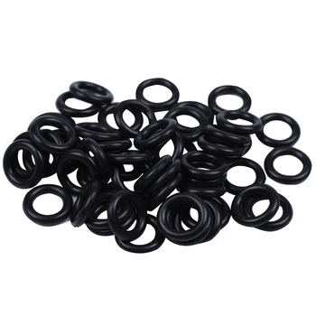 

50 pieces black Nitrile rubber O Ring Seals Washers 12 mm x 2,5 mm x 7 mm