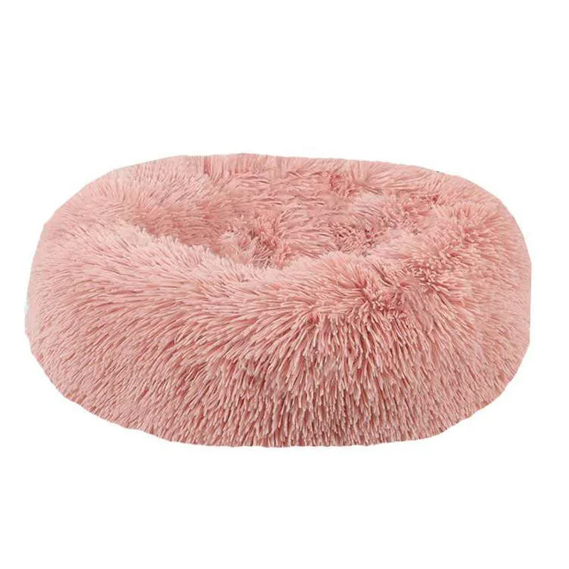 

2020 Pet Dog Bed Comfortable Donut Cuddler Round Dog Kennel Ultra Soft Washable Dog and Cat Cushion Bed Winter Warm Sofa