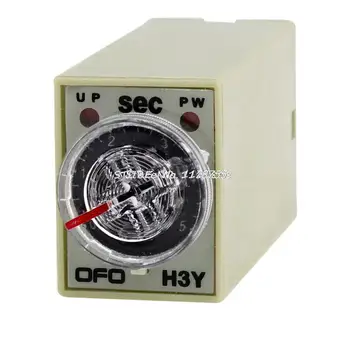 

AC 220V 14 Pin 0-5 Seconds 5S Delay Timing Time Relay Timer H3Y-4