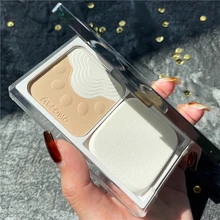 

Soft Air Facial Pressed Powder Oil Control Waterproof Smooth Setting Powder Pores Invisible Face Loose Powder Concealer Cosmetic