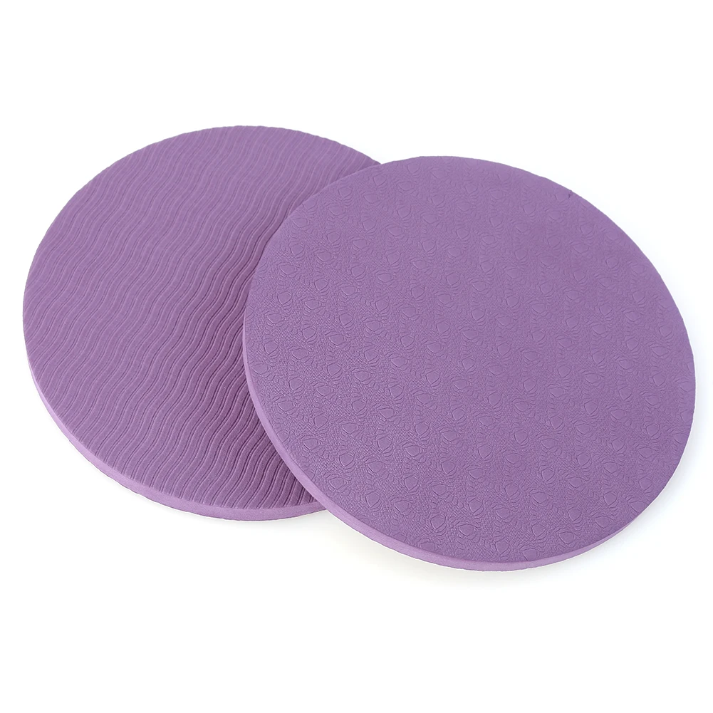 Portable Yoga Mats Knee Pad Small Yoga Mats Home Fitness Sport Pad Plank Disc Protective Cushion Non Slip Mat Training Equipment yoga mat yoga knee pad yoga fitness equipment yoga support pad